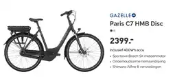 Bike Totaal Gazelle Paris C7 HMB Disc aanbieding
