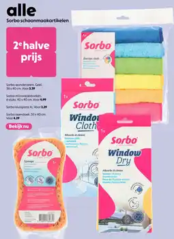 AllesZ alle Sorbo schoonmaakartikelen aanbieding