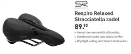 Bike Totaal Respiro Relaxed Stracciatella zadel aanbieding