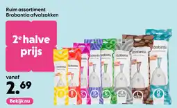 AllesZ Ruim assortiment Brabantia afvalzakken aanbieding