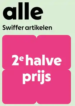 AllesZ alle Swiffer artikelen 2e halve prijs aanbieding