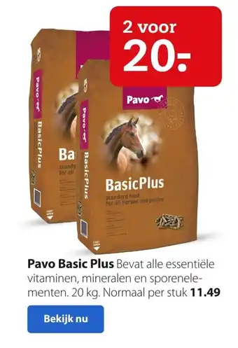 Pets Place Pavo basic plus aanbieding