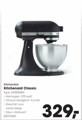 HANOS Kitchenaid classic aanbieding