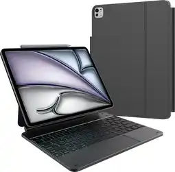 Coolblue BlueBuilt Apple iPad Air (2026/2025/2024) 13 inch Toetsenbord Hoes QWERTY Zwart aanbieding