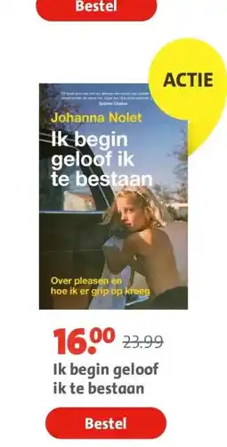 Bruna Ik begin geloof ik te bestaan aanbieding