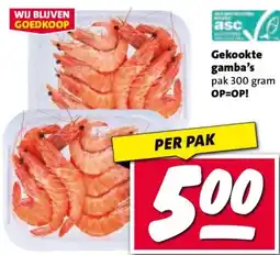 Nettorama Gekookte gamba's aanbieding