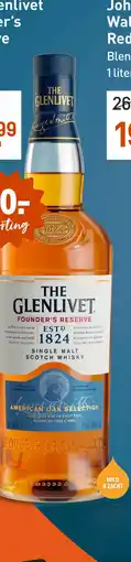 Gall & Gall The Glenlivet Founder's Reserve 70CL aanbieding