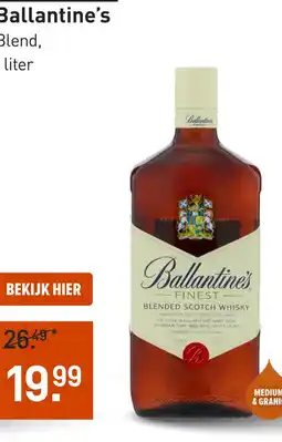 Gall & Gall Ballantine's 100CL aanbieding