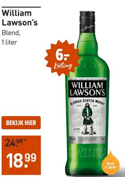 Gall & Gall William Lawson's 100CL aanbieding