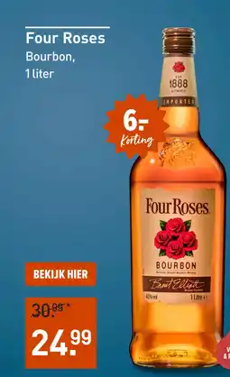 Gall & Gall Four Roses 100CL aanbieding