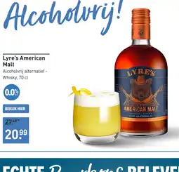 Gall & Gall Lyre's American Malt 70CL aanbieding