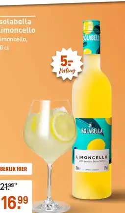 Gall & Gall Isolabella Limoncello 70CL aanbieding