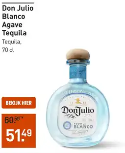 Gall & Gall Don Julio Blanco Agave Tequila 70CL aanbieding