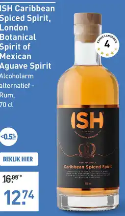 Gall & Gall ISH Caribbean Spiced Spirit 70CL aanbieding