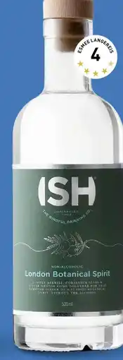 Gall & Gall ISH London Botanical Spirit 70CL aanbieding
