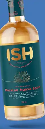 Gall & Gall ISH Mexican Aguave Spirit Alcoholvrij 70CL aanbieding