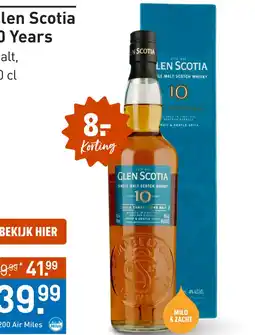 Gall & Gall Glen Scotia 10 Years 70CL aanbieding