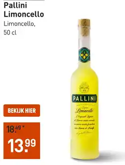 Gall & Gall Pallini Limoncello 50CL aanbieding