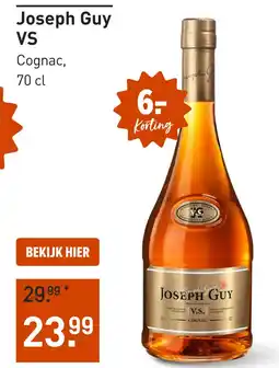 Gall & Gall Joseph Guy VS 70CL aanbieding