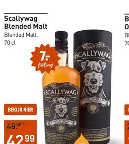 Gall & Gall Scallywag Blended Malt 70CL aanbieding