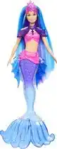 Bol.com Barbie Dreamtopia Mermaid Power - Malibu Barbiepop - Zeemeermin aanbieding