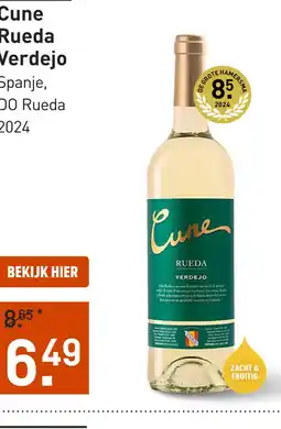 Gall & Gall Cune Rueda Verdejo 75CL aanbieding