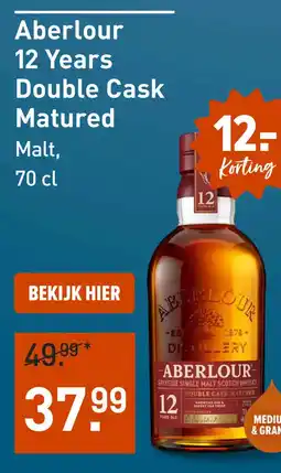 Gall & Gall Aberlour 12 Years Double Cask Matured 70CL aanbieding