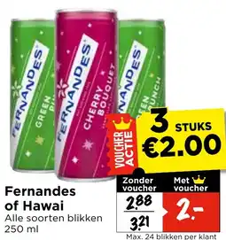 Vomar Voordeelmarkt Fernandes of Hawai aanbieding