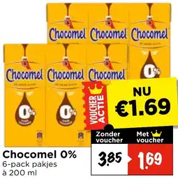 Vomar Voordeelmarkt Chocomel 0% aanbieding