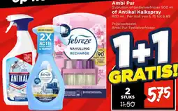 Vomar Voordeelmarkt Ambi Pur of Antikal Kalkspray aanbieding