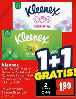 Vomar Voordeelmarkt Kleenex aanbieding