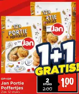 Vomar Voordeelmarkt Jan Portie Poffertjes aanbieding