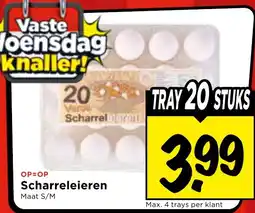 Vomar Voordeelmarkt Scharreleieren aanbieding