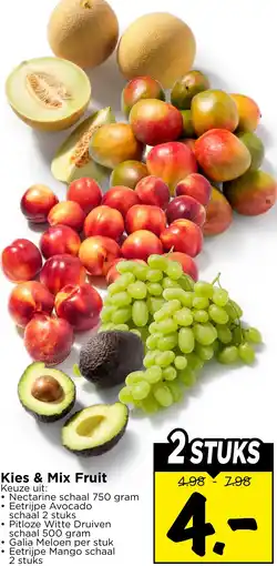 Vomar Voordeelmarkt Kies & Mix Fruit aanbieding