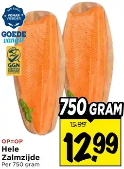 Vomar Voordeelmarkt Hele Zalmzijde aanbieding