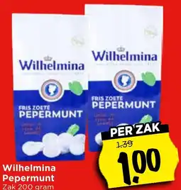 Vomar Voordeelmarkt Wilhelmina Pepermunt aanbieding