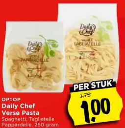 Vomar Voordeelmarkt Daily Chef Verse Pasta aanbieding