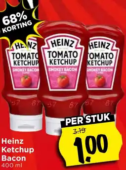 Vomar Voordeelmarkt Heinz Ketchup Bacon aanbieding