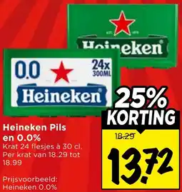 Vomar Voordeelmarkt Heineken Pils en 0.0% aanbieding
