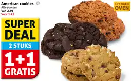 Hoogvliet American cookies aanbieding