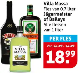 Hoogvliet Villa Massa, Jägermeister of Baileys aanbieding