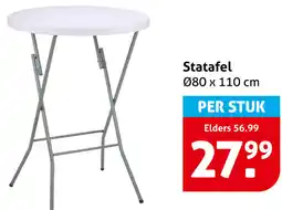 Hoogvliet Statafel aanbieding