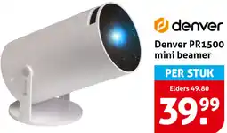 Hoogvliet Denver PR1500 mini beamer aanbieding