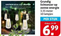 Hoogvliet Grundig lichtsnoer op zonne-energie aanbieding