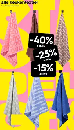 HEMA Alle keukentextiel aanbieding