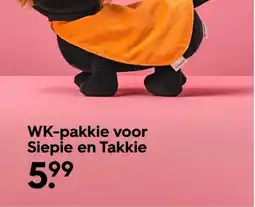 HEMA WK-pakkie voor Siepie en Takkie aanbieding