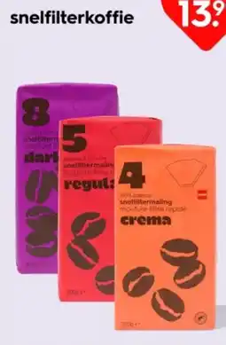 HEMA Snelfilterkoffie aanbieding
