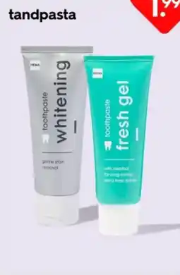HEMA Tandpasta aanbieding