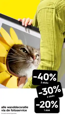 HEMA Alle wanddecoratie via de fotoservice aanbieding