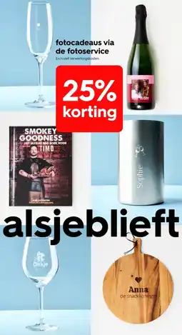 HEMA Fotocadeaus via de fotoservice aanbieding
